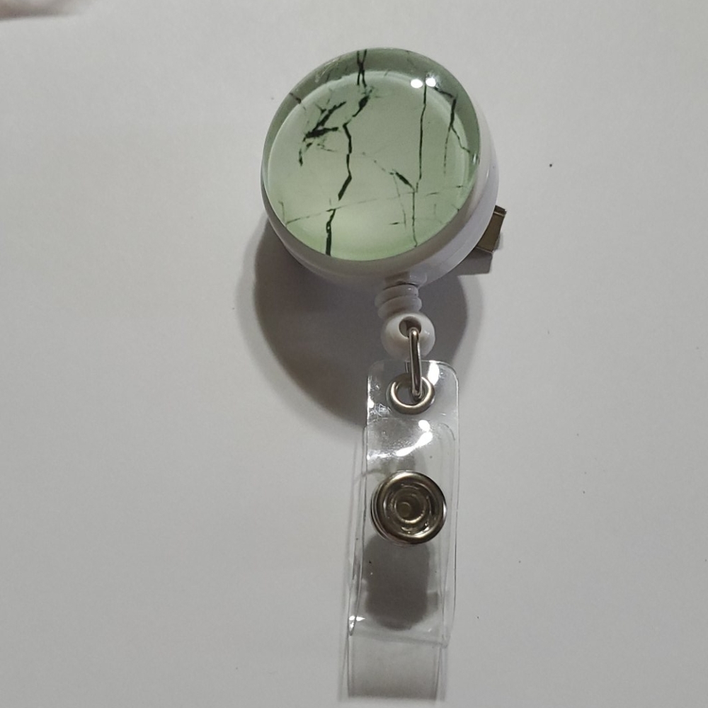 Retractable Badge Alligator Clip